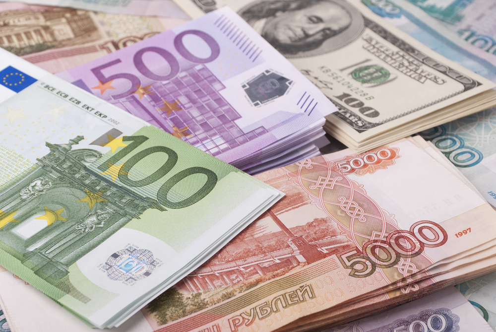 Курс рубля, доллара и евро