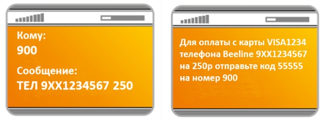 Оплата через мобильный банк Сбербанка с помощью номера телефона