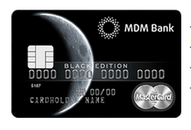 Премиальная карта World Master Card Black Edition
